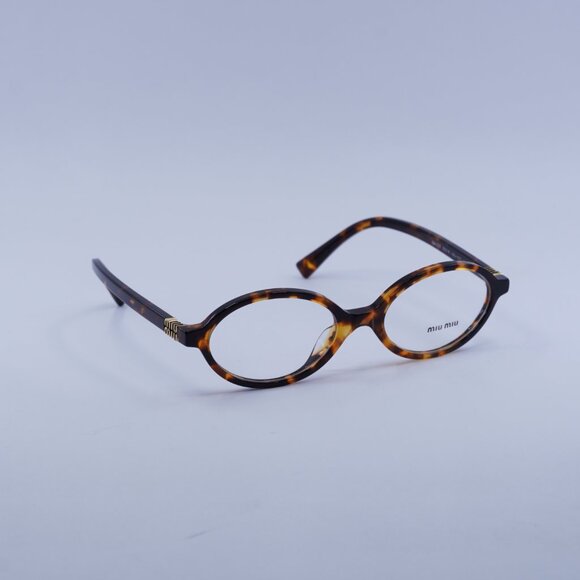 Miu Miu MU01XV VAU1O1 Eyeglasses Honey Havana 50mm Oval Frame - Picture 6 of 12